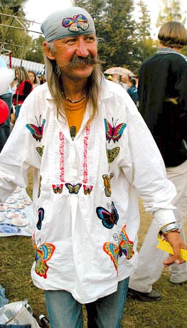 Hippie fashion clothes